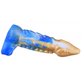 ExtendMyDick Gaine de pénis Monster Frex 18 x 5cm Bleu-Jaune