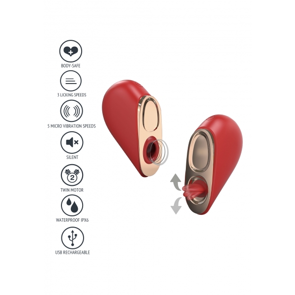 HeartBreaker Rode Clitorisstimulator