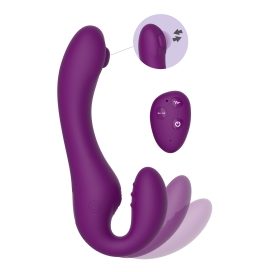 Xocoon G-Spot Stimulator Strapless Strap-On 13 x 3.5cm Purple