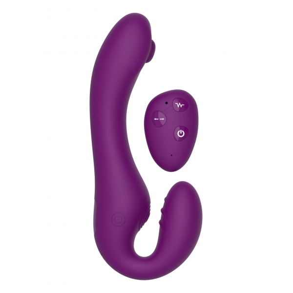 G-Punkt-Stimulator Strapless Strap-On 13 x 3.5cm Violett