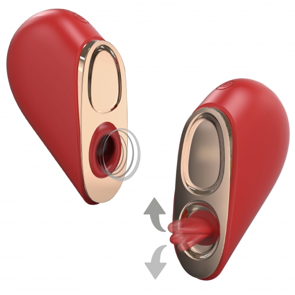 Stimulateur de clitoris HeartBreaker Rouge