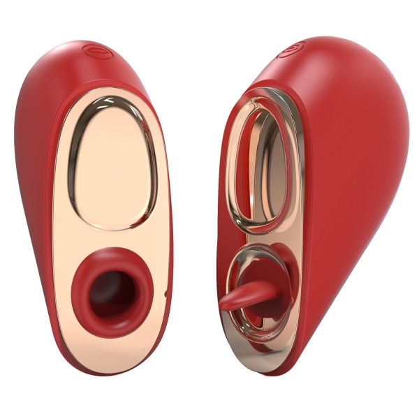 Stimolatore clitorideo rosso HeartBreaker