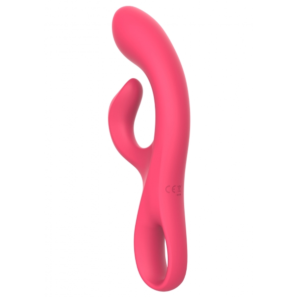 Vibro Konijn Eindeloos Orgasme 22cm Fuchsia