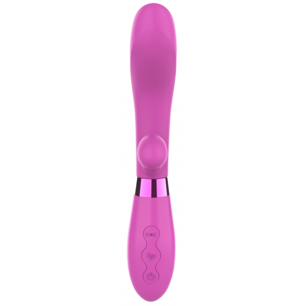 Vibro Conejo Jingle Fiesta 20cm Rosa