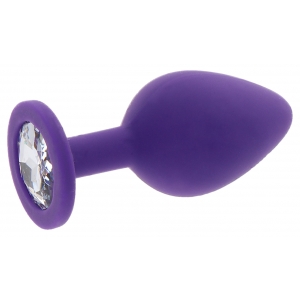 ANAL PLAY TOYJOY Plug Bijou Diamond Booty L 9 x 4cm Violeta