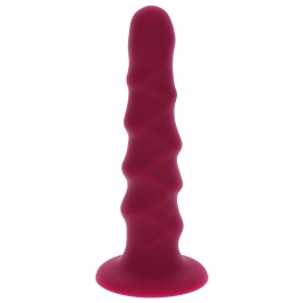 Get Real TOYJOY Gode silicone Ribbed Dong 16 x 3.7cm Rose