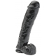 Mega Tommy Dildo 22 x 6 cm nero