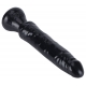 Kleine Dildo Steel Starter Dong 13 x 3cm Zwart