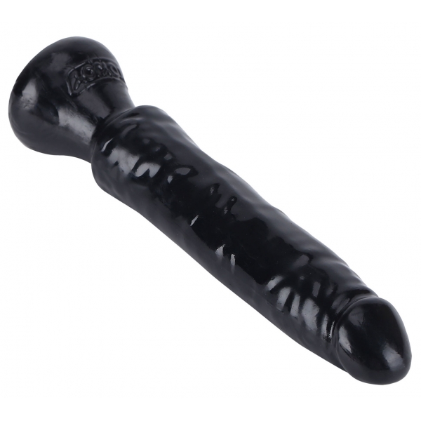 Dildo pequeno com cabo para iniciantes Dong 13 x 3cm Preto