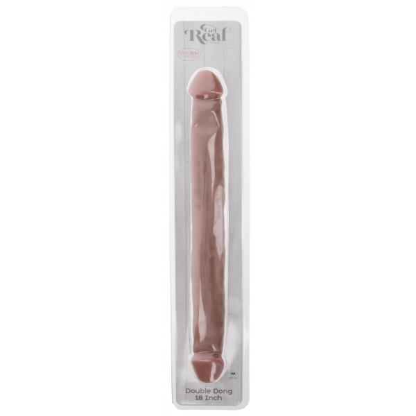 Double Dildo Double Dong 45 x 4.5cm