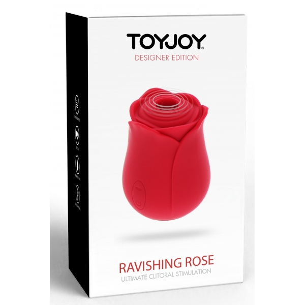 Stimulateur de clitoris Ravishing Rose 10 Vibrations