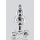 Crystal Jewel glazen plug 9,5 x 3,5cm