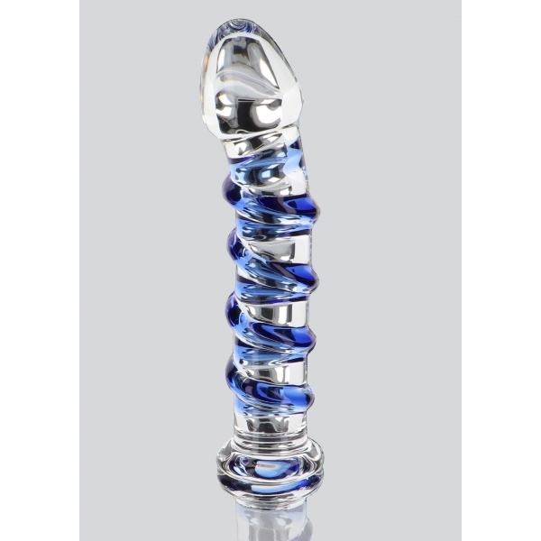 Dildo de vidro G-Spot Gemstone 17 x 3,7cm