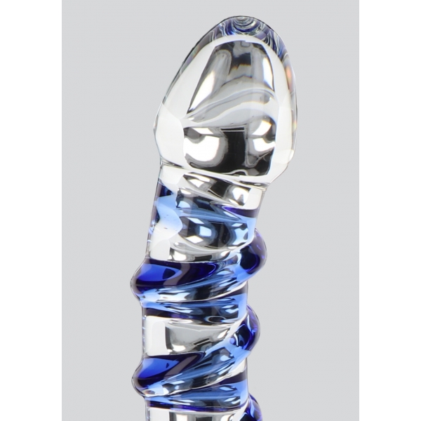 Dildo de vidro G-Spot Gemstone 17 x 3,7cm