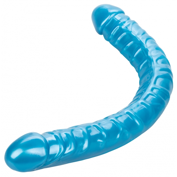 Dildo duplo Queen Size 43 x 4,2 cm Azul