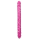 Dildo duplo Queen Size 43 x 4,2 cm cor-de-rosa