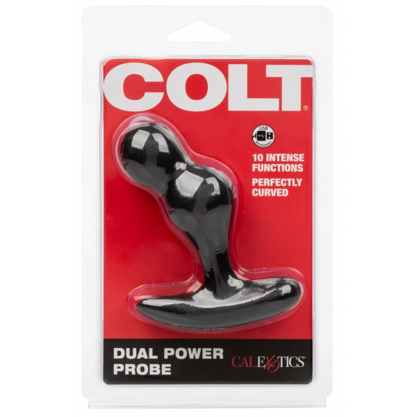 Estimulador de próstata vibrador Colt Dual Power Probe 8 x 3,4 cm