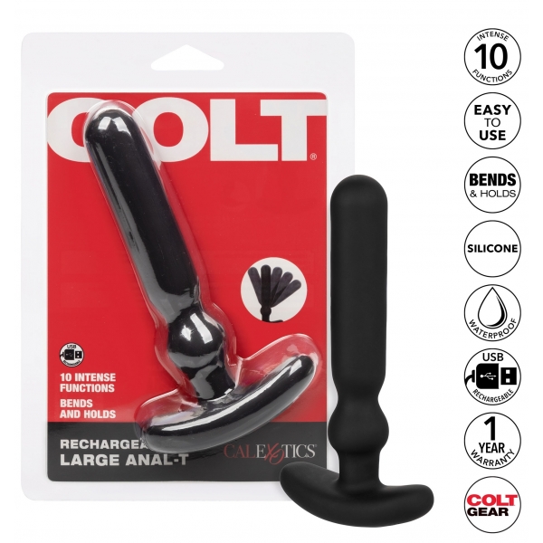 Colt Vibr Anal T Large Black