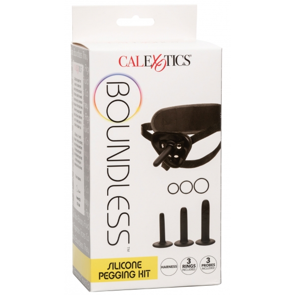 Cinto com dildo Kit de arnês para pegging Boundless