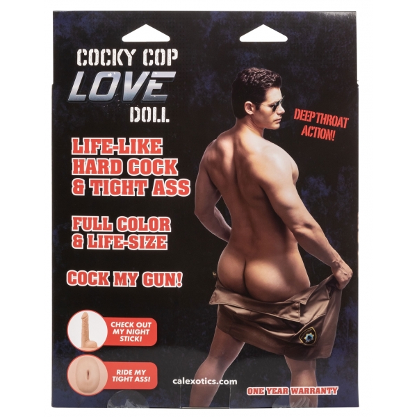 Cocky Cop Love Doll Light skin tone
