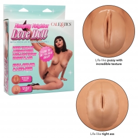 Calexotics Love Doll Vagina-Anus inflatable doll with masturbators