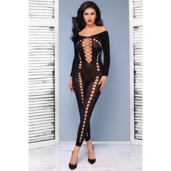 Halima sexy bodysuit Preto