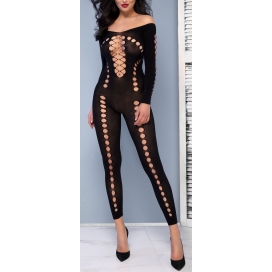 Halima sexy bodysuit Preto