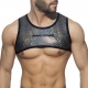 Glitter Ad Fetish Harness Black