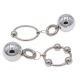 Metal ring with 1 Weight Hanger ball 90g