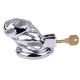 Lock Love metal chastity cage 9 x 3.5cm