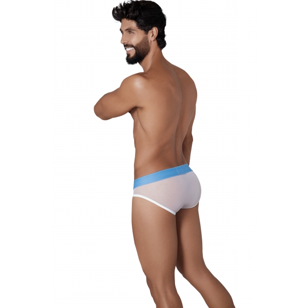 Slip trasparente Hunch Bianco-Blu