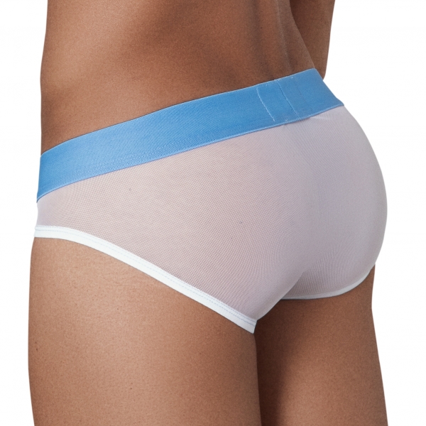 Slip trasparente Hunch Bianco-Blu