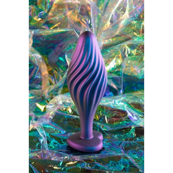 Plug Bijou Anal Silicona Swirling Bling 10 x 3.5cm