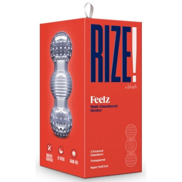 Rize Feelz transparent masturbator 15cm