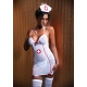 Sexy Krankenschwester-Outfit Hot Nurse 4-teilig