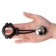 Metal Beads Ring Testicle Weight - 25mm S 80gr