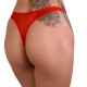 Sexy Thong Floral Lace Red