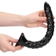 Dildo lungo a squame serpente anale S 30 x 3,5 cm