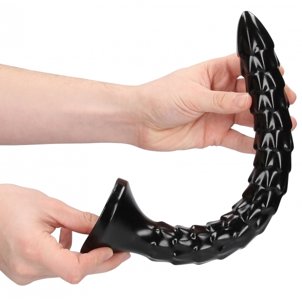 Dildo lungo a squame serpente anale S 30 x 3,5 cm