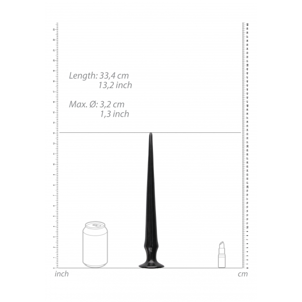 Plug long Ass Spike S 33 x 3.3cm