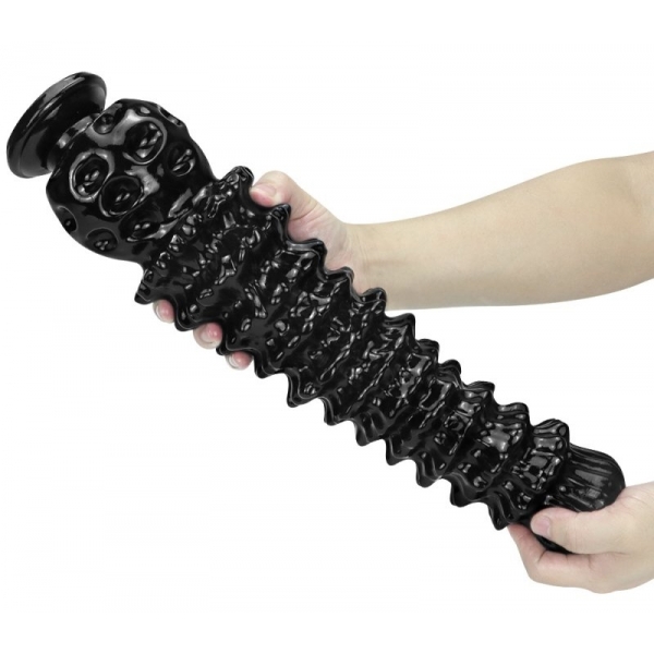 Magic Tower Large PVC Butt Plug BLACK