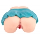 Masturbator Buttocks Mini Skirt Vagina-Anus Green