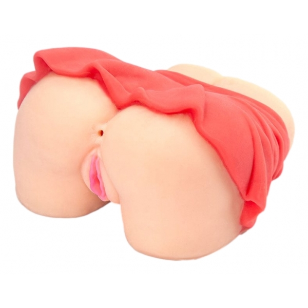 Masturbator Buttocks Mini Skirt Vagina-Anus Red