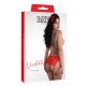 Nicolette open-back knickers Red