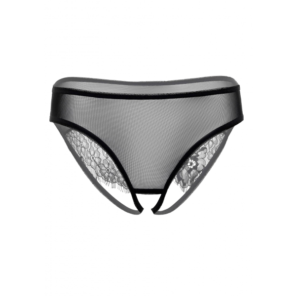 Nicolette Black Open Back Panties (cuecas abertas nas costas)