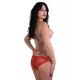 Lace panties Jade Red