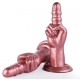 Dildo para mão com dedo indicador 20 x 6,5cm