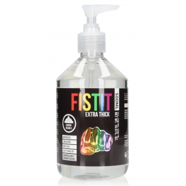 Fist It Extra Thick Lubricant - Rainbow - 17 fl oz / 500 ml - Pump