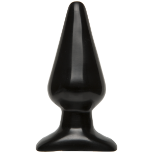 Doc Johnson Butt Plug Glatt 12 x 6 cm Schwarz