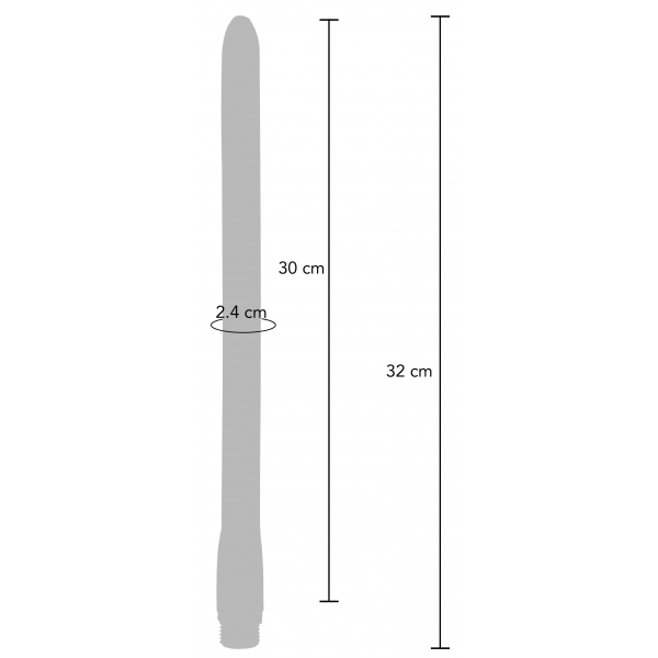 La punta de enema Surge 30 x 2cm